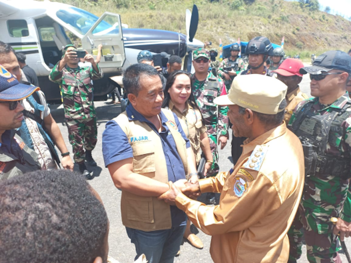 BNPB dan TNI AD Kerja Sama dalam Penanggulangan Bencana